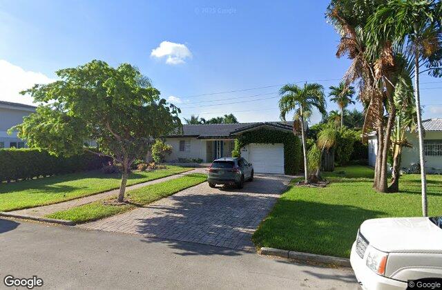 Street view of 1150 Adams Street, Hollywood, FL