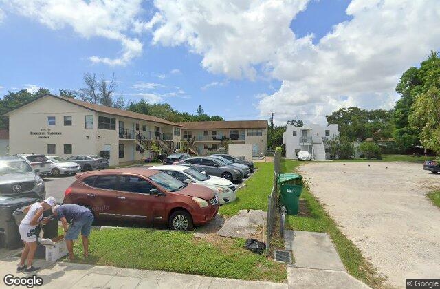 Street view of 2306 Van Buren Street, Hollywood, FL