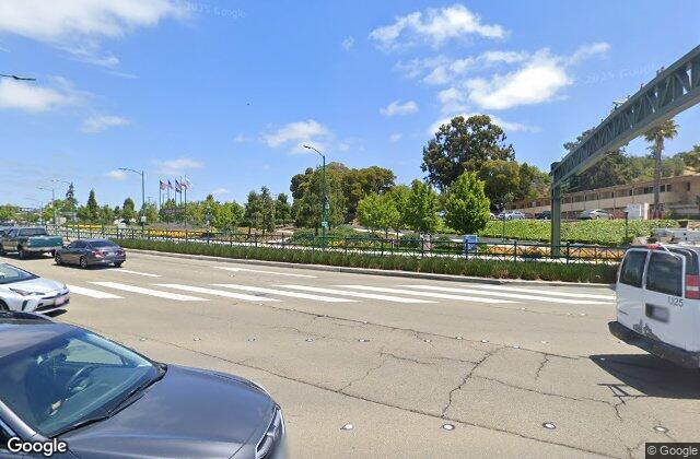 Street view of Oak Street, Overlook Avenue, Harder Road, Carlos Bee Blvd, Hayward, CA
