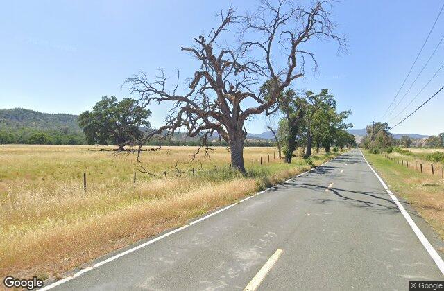 Street view of 21423 Butts Canyon Rd, Middletown, CA