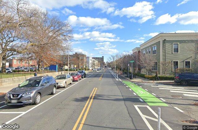 Street view of Cambridge Street, Cambridge, MA